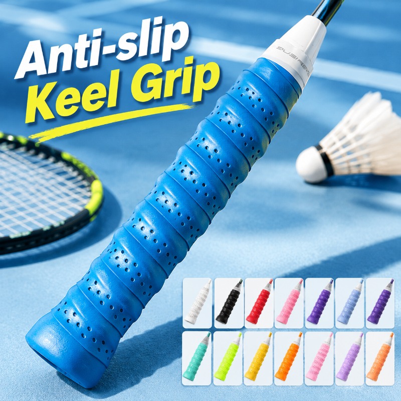 Badminton Grip - Anti-slip Keel Grip Tape for Badminton
