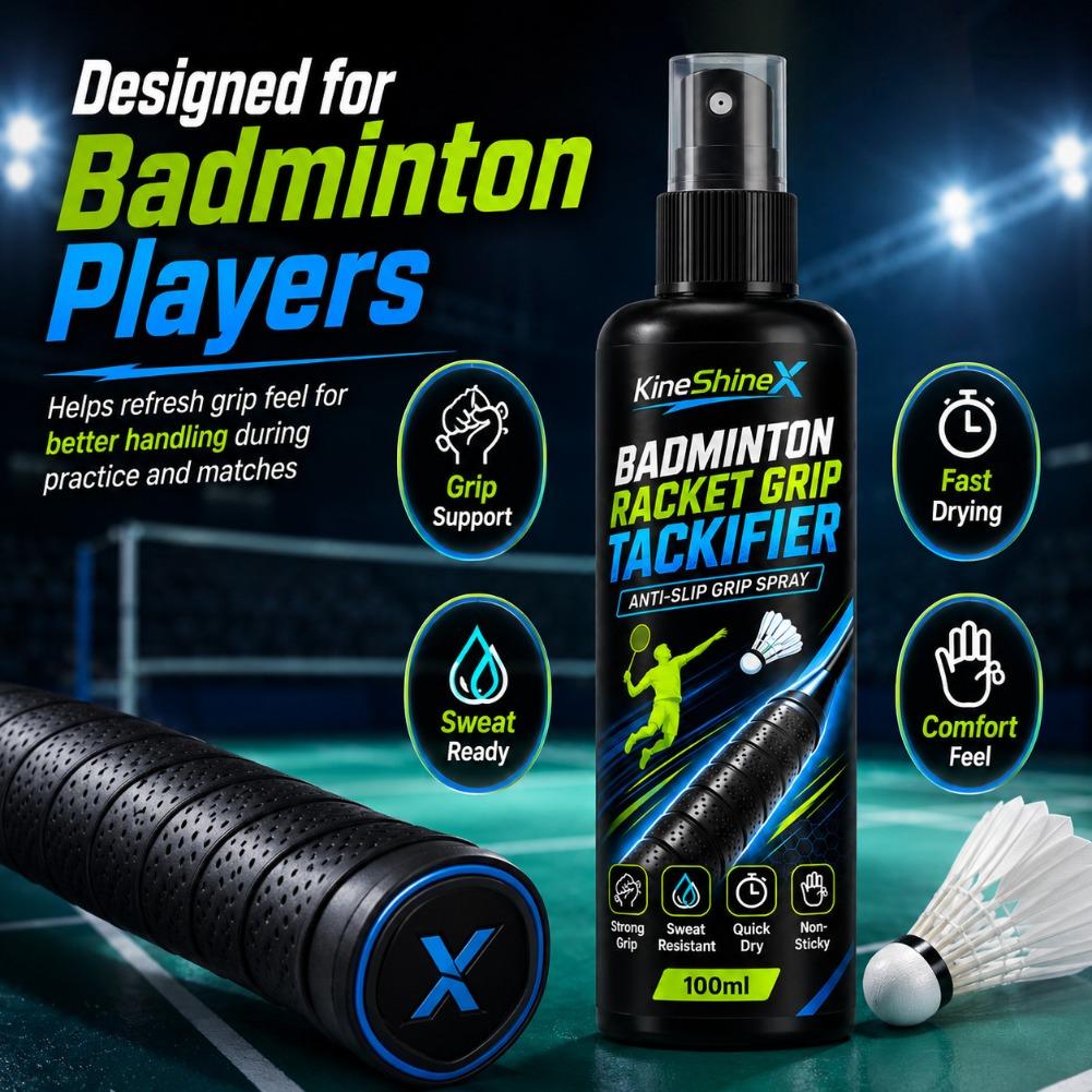 Anti-Slip Grip Spray for Tenni - đánh giá và giá Badminton Grip