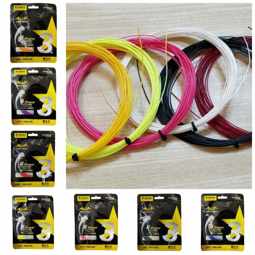 0.7mm G3 Badminton Racket Line - đánh giá và giá Badminton Racket Carbon