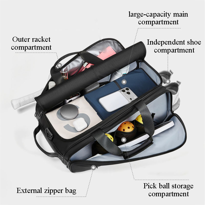 Tennis Bag, Large Capacity, Li - đánh giá và giá Badminton Shoes