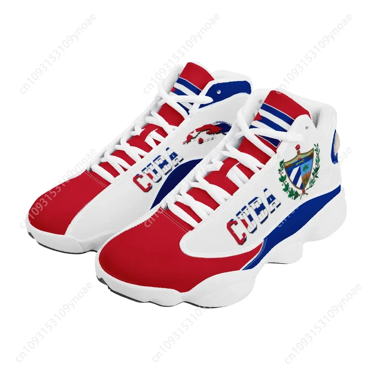 CUBA Flag Print Cool Men Baske - đánh giá và giá Badminton Shoes Men