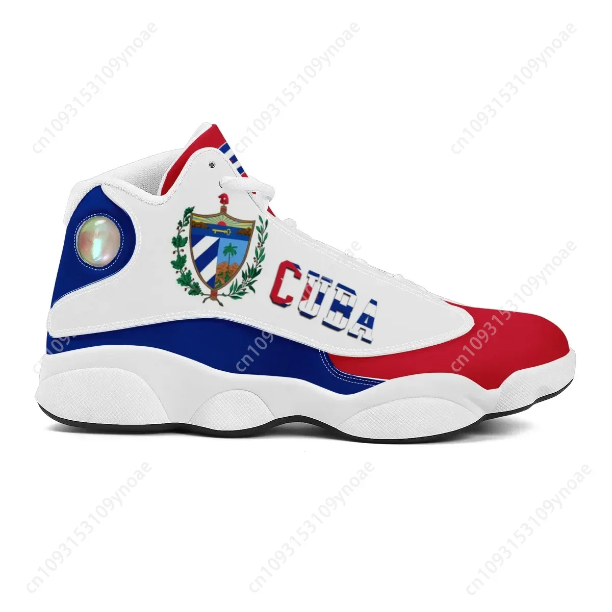 CUBA Flag Print Cool Men Baske - đánh giá và giá Badminton Shoes Men