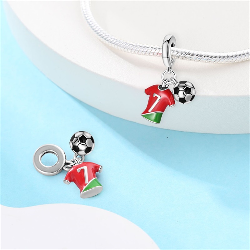 Fashion 925 Silver Football Je - đánh giá và giá Badminton Jersey