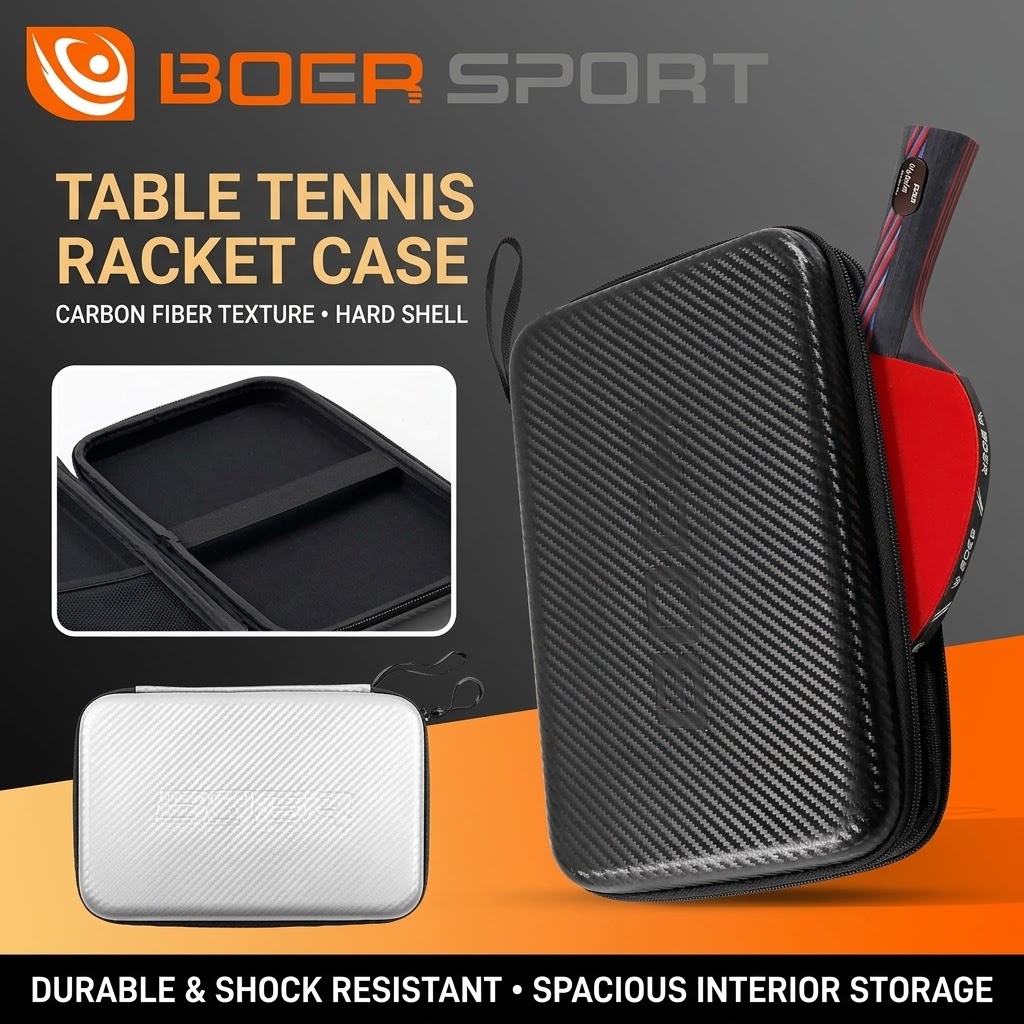 Boer Table Tennis Racket Bag E - đánh giá và giá Badminton Bag